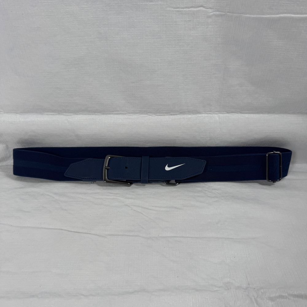 Nike Baseball Belt 3.0 Adult 24"- 38" Adjustable Midnight Blue OSFA